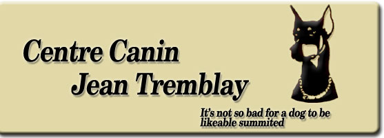 Head page for Centre Canin Jean Tremblay